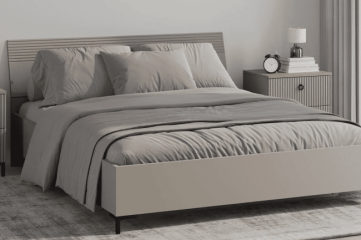 Кровать с подъемным механизмом Zima цвет Глиняный серый