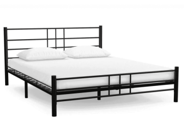 Кровать металлическая Chris цвет черный